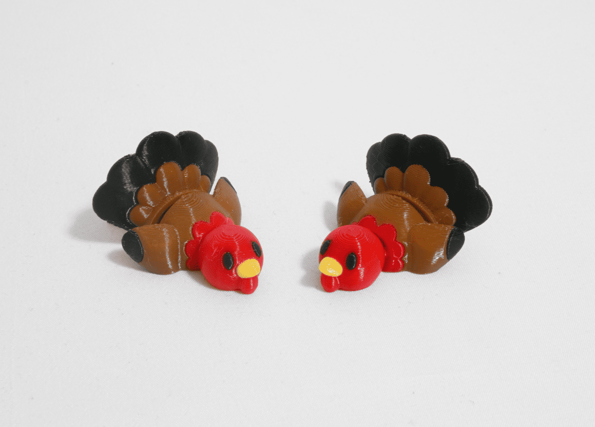 cool thanksgiving 3d models_1_cute turkey